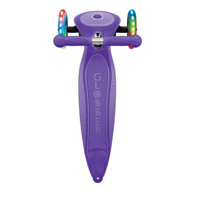 Детский самокат Globber Primo Foldable Plus Lights Violet (smj256)