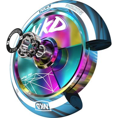 Колесо для трюкового самоката NKD Metal Pro Scooter Wheel Rainbow 110 мм (nkx118)