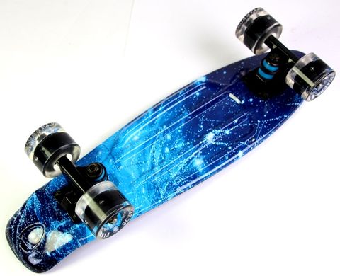 Fish Skateboards LED Galactica 22.5" - Галактика 57 см (Космос) (FPL7)