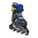 Детские ролики Rollerblade Microblade Black/Blue размер 36.5-40.5 (sk169)