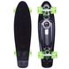 Fish Skateboards penny Black 22" - Черный 57 см Светятся колеса пенни борд (FL9)