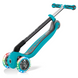 Дитячий самокат 5в1 Globber GO-UP Deluxe Lights Teal (smj631)