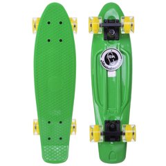 Fish Skateboards penny Green 22" - Салатовий 57 см Світяться колеса пенни борд (FL10)