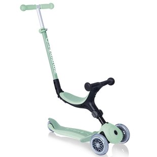 Детский самокат 3в1 Globber GO-UP Foldable Plus ECOlogic Pistachio (zh461)