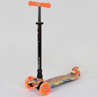 Дитячий самокат Best Scooter MAXI PRINT Кислота (sc5112)