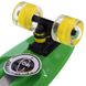 Fish Skateboards penny Green 22" - Салатовий 57 см Світяться колеса пенни борд (FL10)