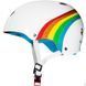 Шолом дитячий захисний Triple8 White Rainbow Sparkle р. XS/S 51-54 см (mt5634)