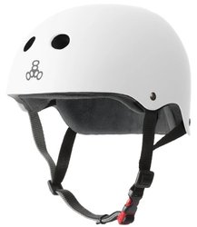 Шлем защитный Triple8 The Certified Sweatsaver - White Rubber р. XL/XXL 60-63см (mt5649)
