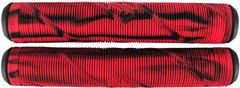Грипсы для трюковых самокатов Striker Swirl series - Черный/Красный 16 см (tr7956)
