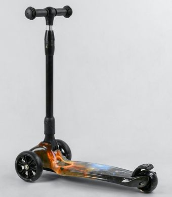 Детский Трехколесный самокат Best Scooter Smart Maxi - Планеты (wo7514)