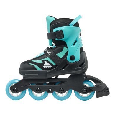 Детские ролики Rollerblade Microblade Black/Light Blue размер 33-36.5 (sk171)