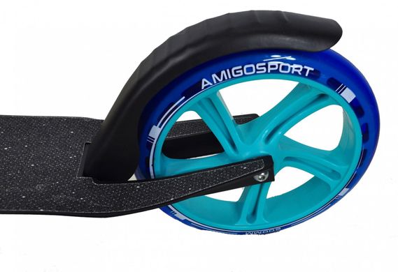 Самокат двоколісний з ручним гальмом Amigo Sport Groove New - Синій (se9252)