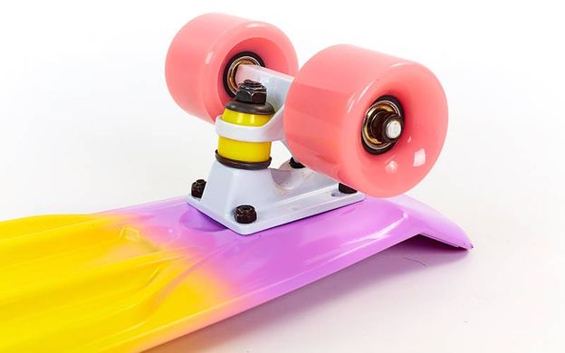 Пенні борд Fish Skateboards градієнт 22.5" - Candy 57 см (FM2)
