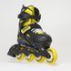 Дитячі ролики Rollerblade Fury Black/Yellow розмір 33-37 (sk342)