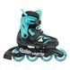 Детские ролики Rollerblade Microblade Black/Light Blue размер 33-36.5 (sk171)