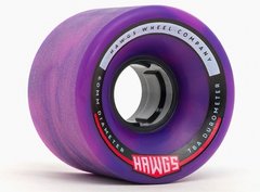 Набор колес для круизера, лонгборда Landyachtz - Chubby Purple/Pink 60 мм (ww2722)