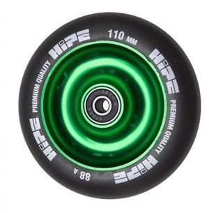 Колесо для трюкового самоката Hipe Solid Green 110 мм (hw4268)
