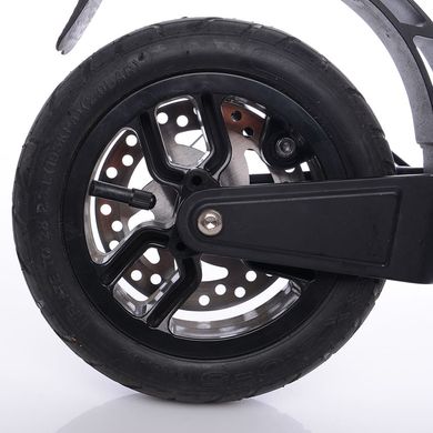 Самокат двухколесный надувные колеса Tempish TECNIQ AIR - Black (st4187)