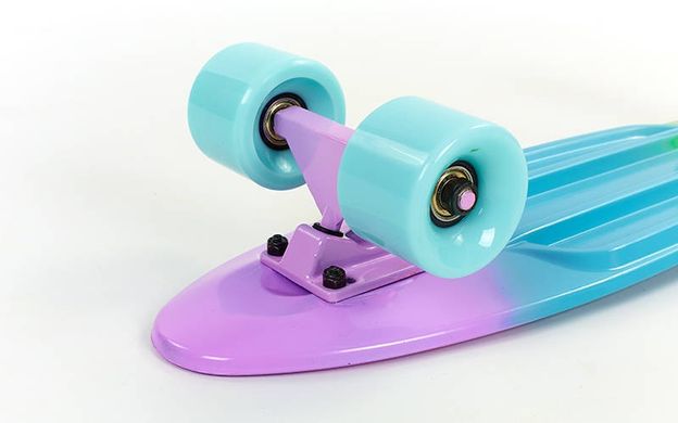 Пенні борд Fish Skateboards градієнт 22.5" - Fades Mint 57 см (FM3)