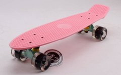 Fish Skateboards penny Rose 22" - Ніжно-Рожевий 57 см Світяться колеса пенни борд (FL13)