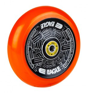 Колесо на трюковой самокат Eagle Supply Black/Orange 115 мм (sk4057)