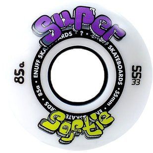 Набор колес для скейтборда Enuff Super Softie - White 55 мм (sdi4331)