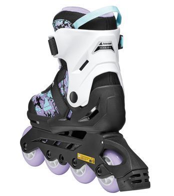 Дитячі ролики Rollerblade Microblade SL black-lavander 36.5-40.5 (sl103)