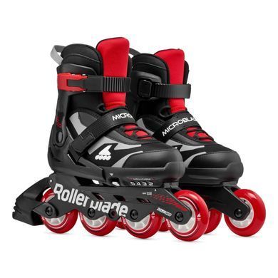 Дитячі ролики Rollerblade Microblade Black/Red розмір 28-32 (sk173)