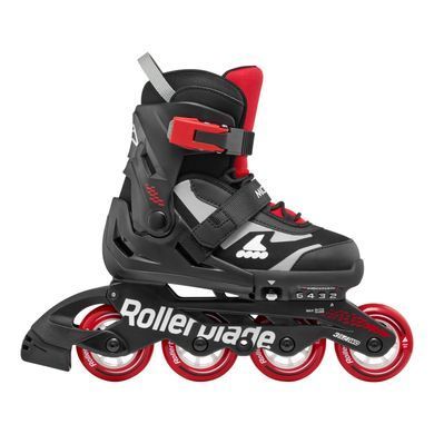 Дитячі ролики Rollerblade Microblade Black/Red розмір 28-32 (sk173)