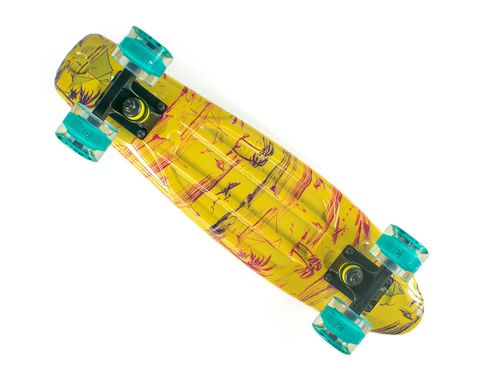 Fish Skateboards LED Print Palms 22.5" - Пальмы 57 см