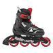 Дитячі ролики Rollerblade Microblade Black/Red розмір 28-32 (sk173)