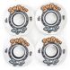 Набор колес для скейтборда Enuff Super Softie - White 55 мм (sdi4331)