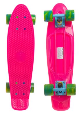 Пенни Борд Fish Skateboard 22.5" Розовый/Swirl 57см (FC18)