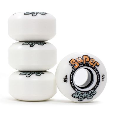 Набор колес для скейтборда Enuff Super Softie - White 58 мм (sdi4332)