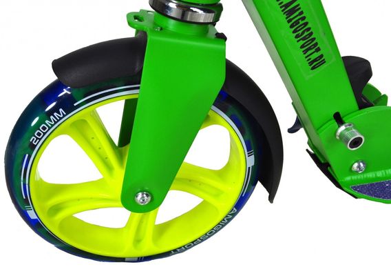 Самокат двухколесный для детей Amigo Sport - Glider - Зеленый (se6257)