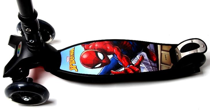 Детский Трехколесный Самокат Maxi Disney - Spider-Man / Спайдермен (scd112)