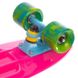 Пенні борд Fish Skateboard 22.5" Рожевий/Swirl 57см (FC18)
