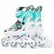 Раздвижные ролики Raven Profession White/Mint размер 35-38 (smj376)