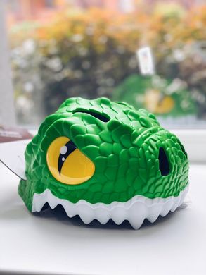 Детский шлем Crazy Safety Крокодил (zc613)