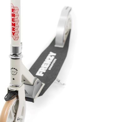 Міський самокат з ручним гальмом Frenzy Dual Brake V4 Cream (fz237)