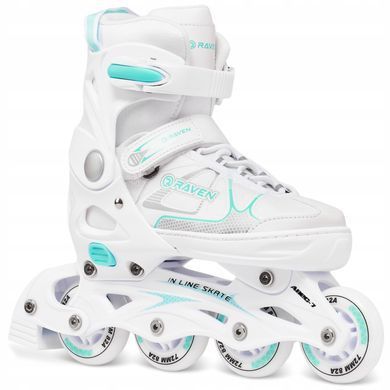Раздвижные ролики Raven Spirit White/Mint размер 40-43 (zh289)