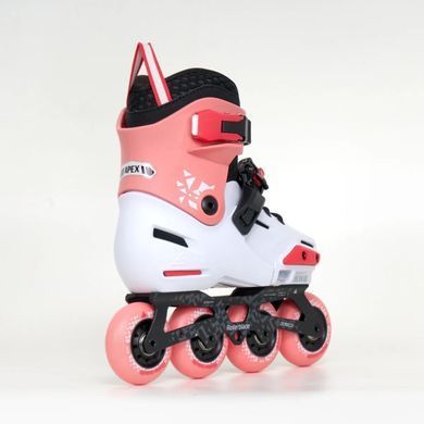 Дитячі ролики RollerBlade Apex platinum-coral розмір 37-40 (smj809)
