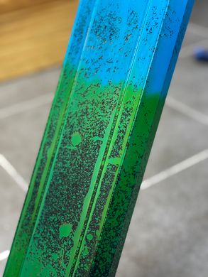 Трюковый самокат Explore Leidart 600 - Синий/Зеленый 110 мм (se89571)