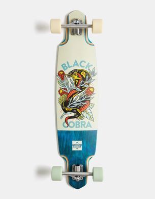 Лонгборд Dusters Cobra Teal/Off White 38'' дюймов (zh538)