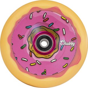 Колесо для трюкового самоката Chubby Melocore Doughnut Pink 110 мм (cb110)