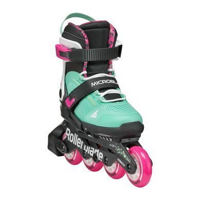 Детские ролики Rollerblade Microblade XT Black/Sea Green размер 36.5-40.5 (sk181)