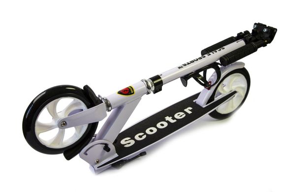 Самокат Двухколесный Scale Scooter - Simple - Белый (ssc1213)