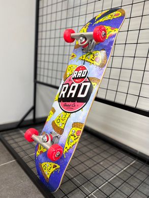 Скейтборд RAD Logo Progressive Complete Galaxy Pizza 8" Дюймів (cr2328)
