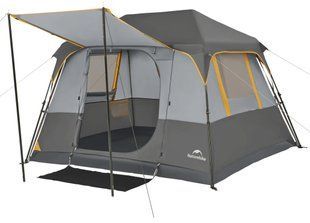 Намет чотиримісний Naturehike Cape Series 5.2 CNK2450WS037 сіро-коричневий (ks163)