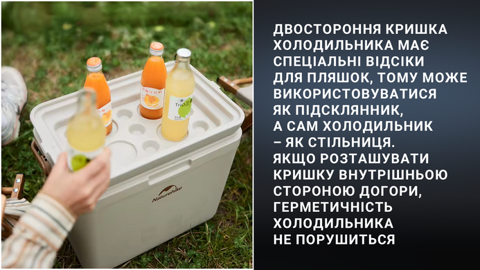 Туристический холодильник Naturehike CNK2300BS011 24 литра (ks233)